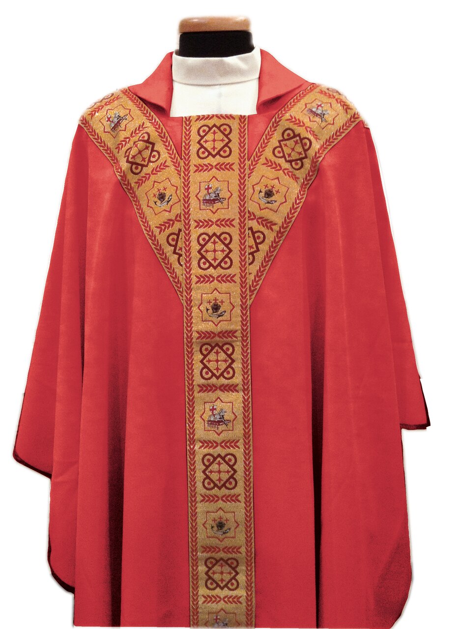Primavera Chasuble Banded Orphrey 486