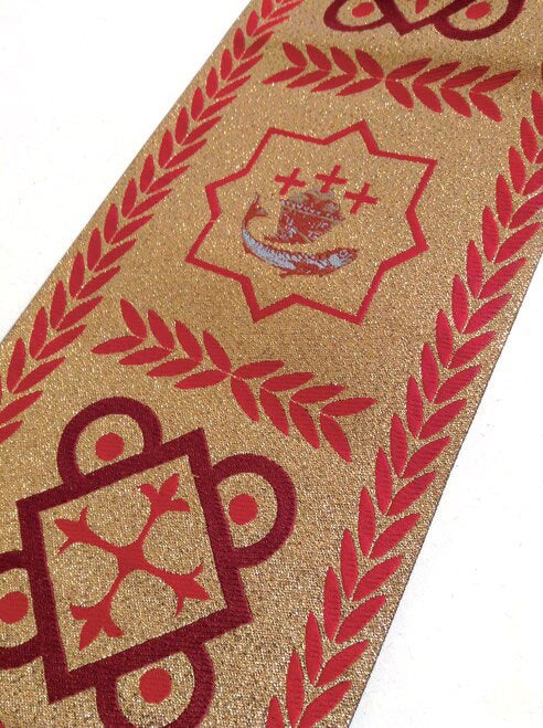 Primavera Humeral Veil Gold with Banding 486