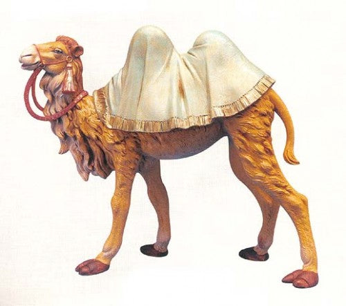 12 inch Scale Standing Camel with Blanket Fontanini Figure no. 52944