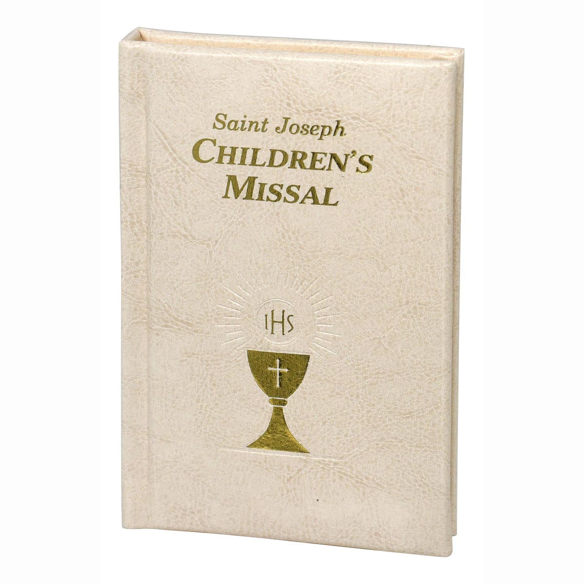 Saint Joseph Childrens Missal- Deluxe White for Girls 806/19W