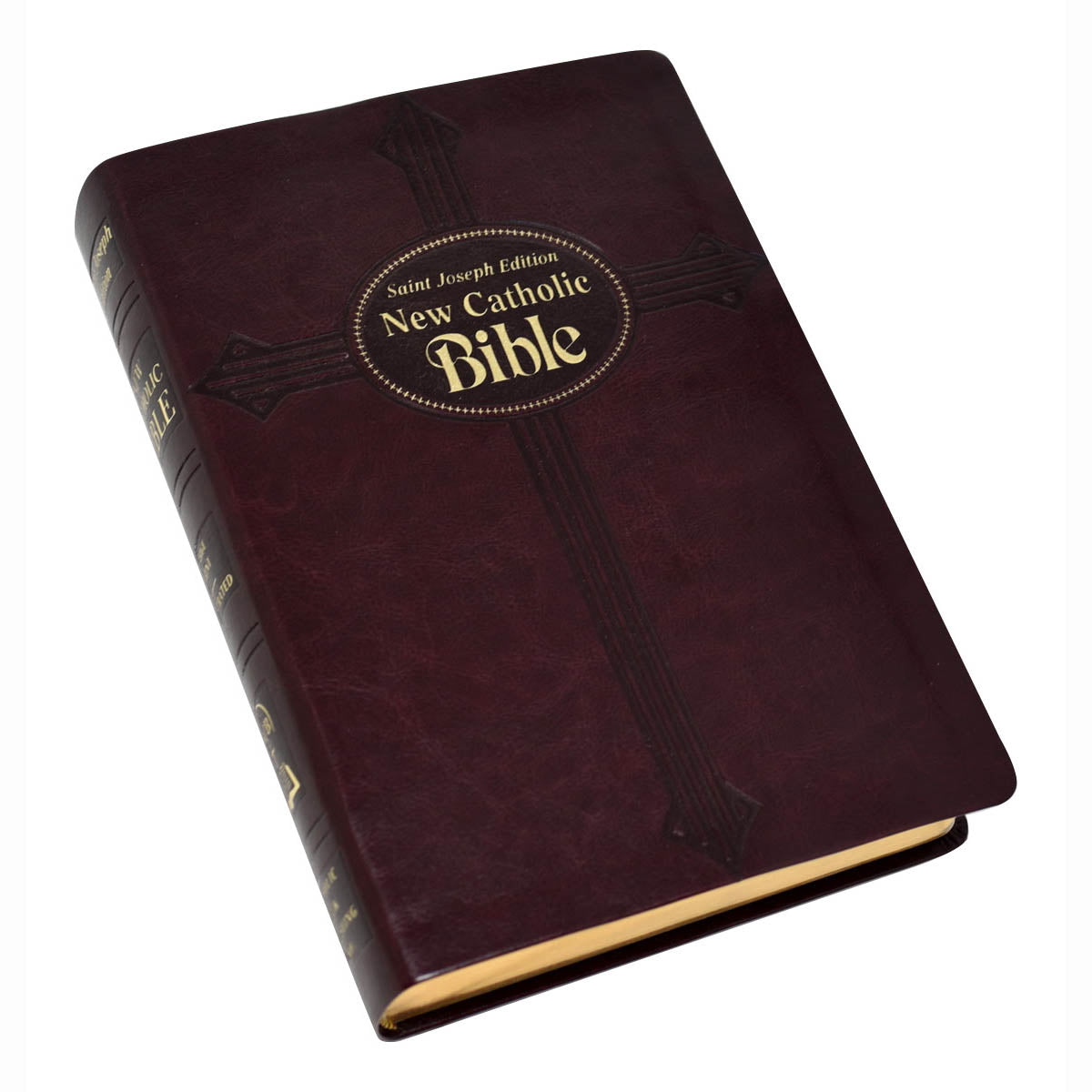 St. Joseph New Catholic Large Print Burgundy Bible 614/19BG