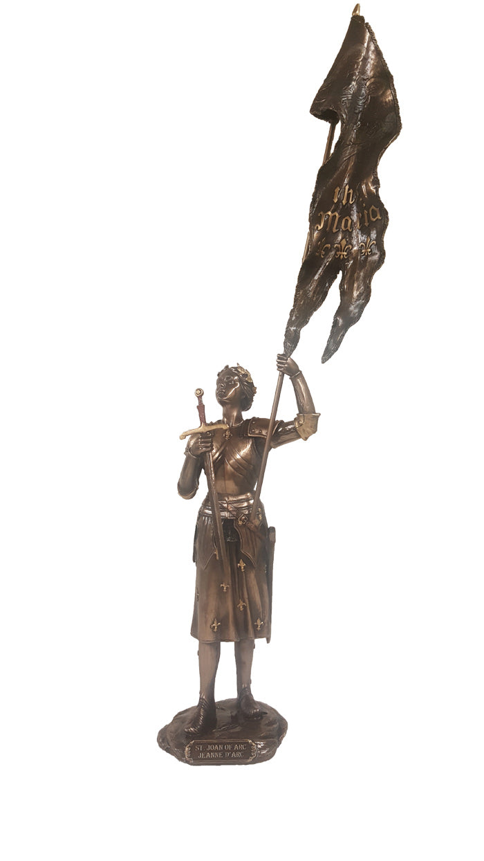 Saint Joan of Arc Statue in Cold-cast Bronze