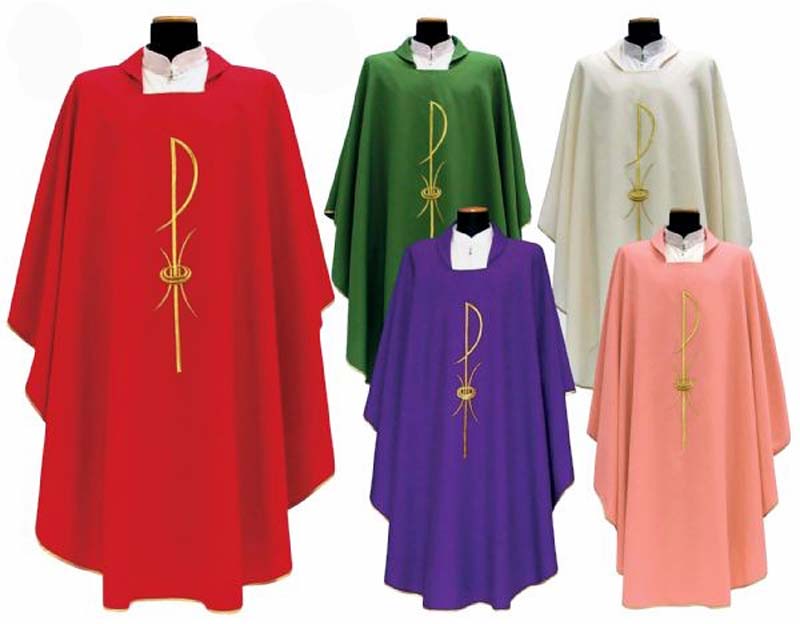 Vatican Primavera Chasuble - Value Priced. no. 1205