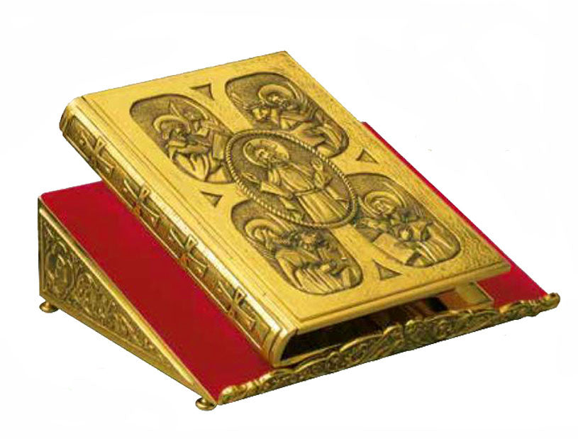 Angus Dei Old Brass Missal Stand 6020
