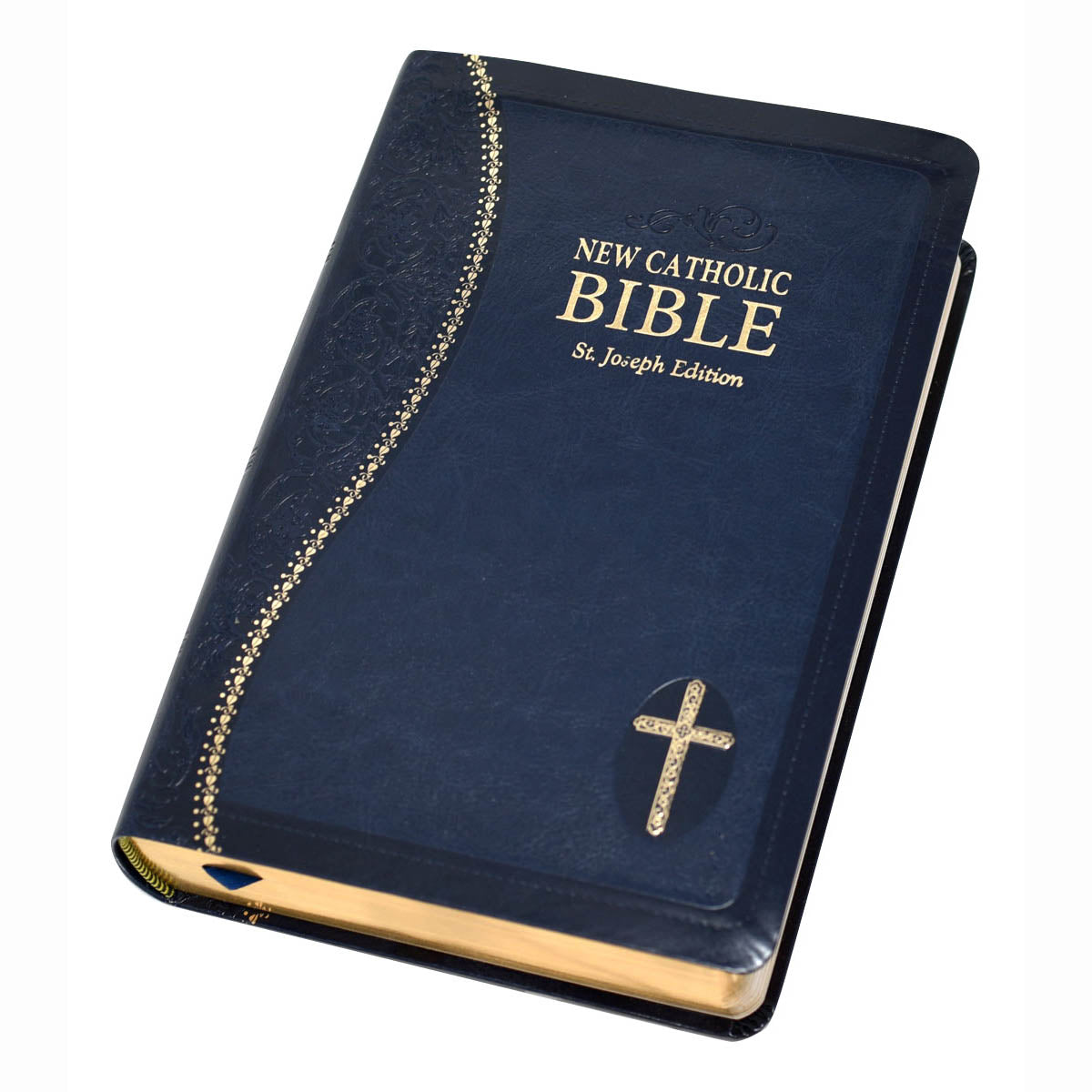Blue St. Joseph New Catholic Gift Bible 608/19BLU