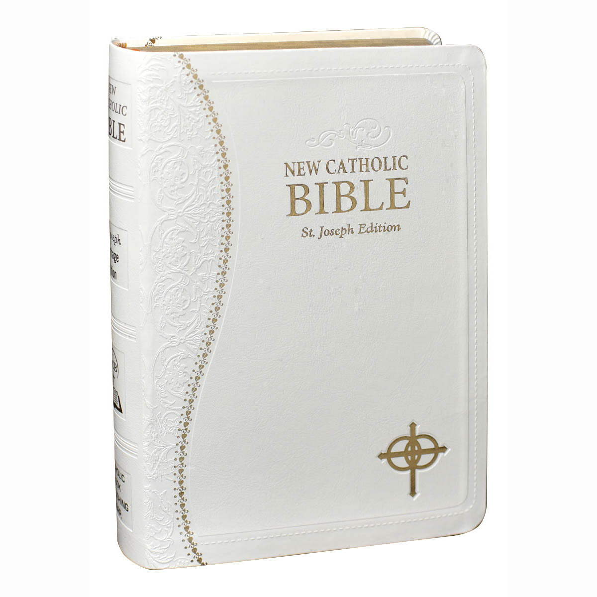 White Marriage St. Joseph New Catholic Gift Bible 608/51W