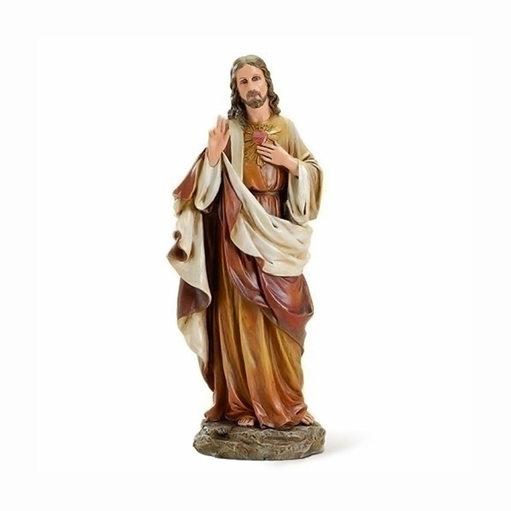 Sacred Heart of Jesus Statue - 10 inch Renaissance Collection