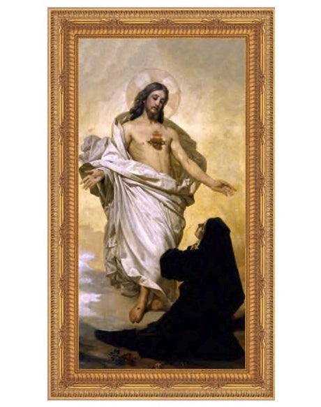 Promises of Sacred Heart of Jesus Framed Print