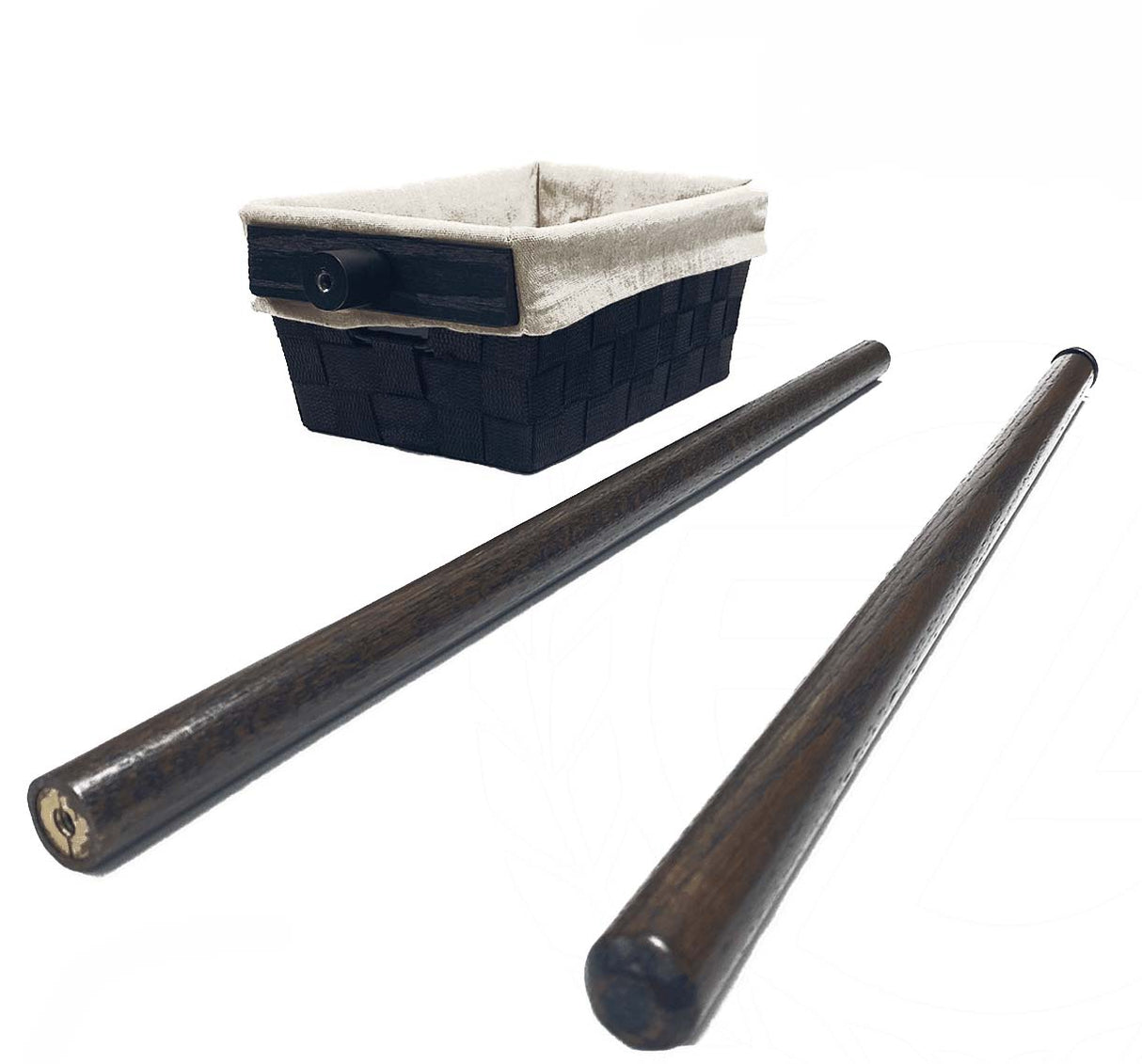 3 part Collection Basket with Long Handle