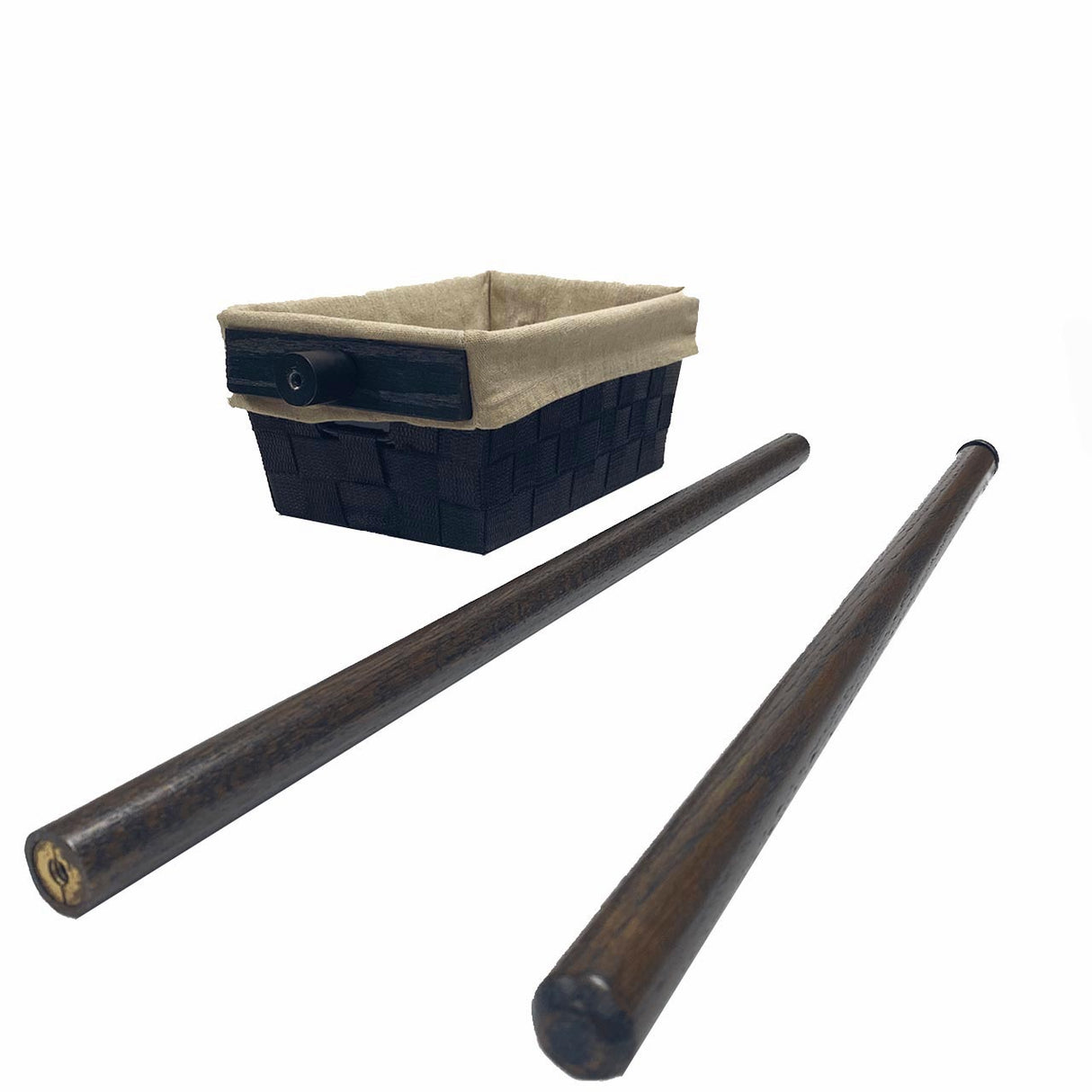 3 part Collection Basket with Long Handle