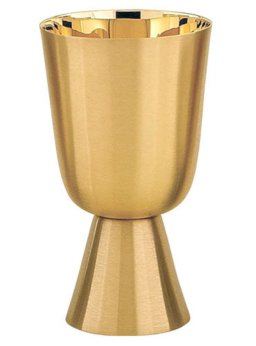 Satin Finish Gold Communion Cup 612G