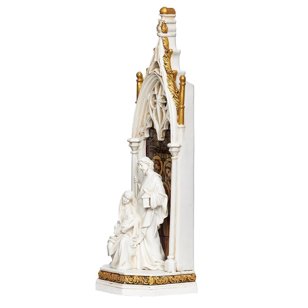 Lighted Holy Family Statue in Window Arch 601296