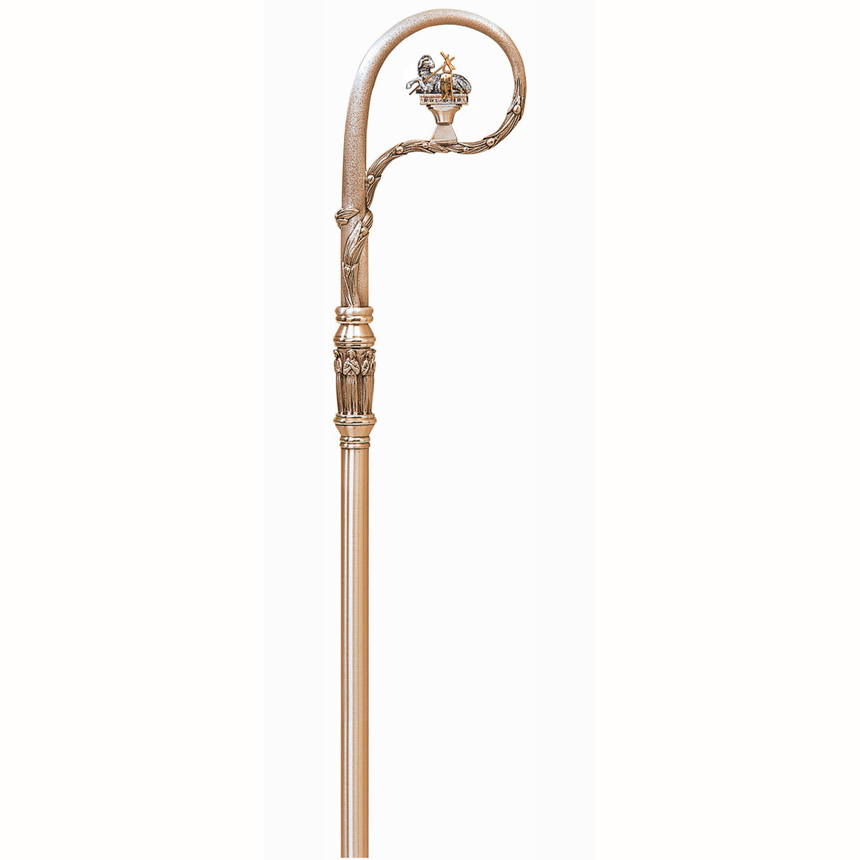 Gold Plated Bishop Crozier K190