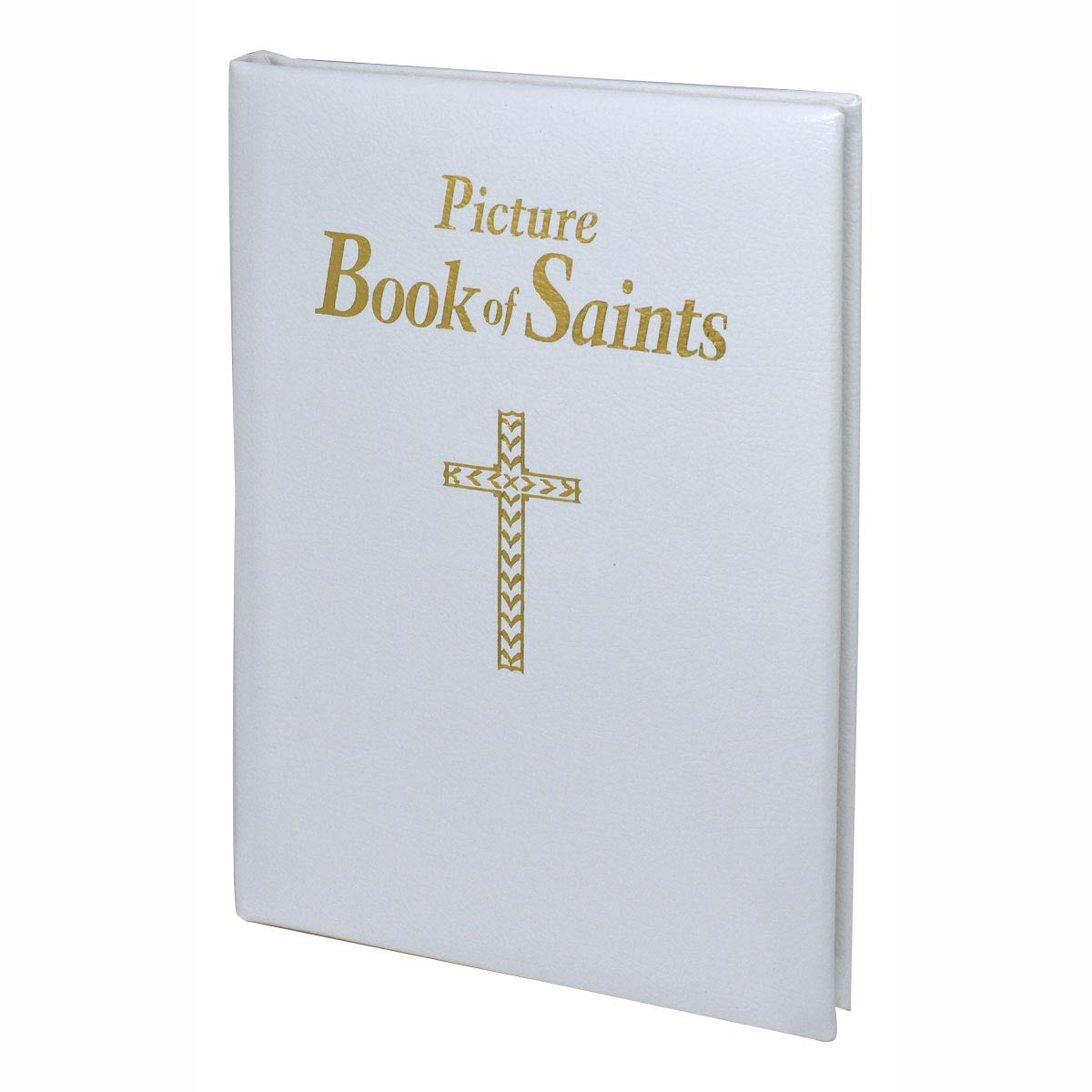Picture Book of Saints White Leather Gift Edition