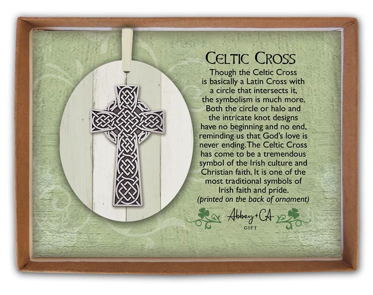 Celtic Cross Christmas Ornament CO953
