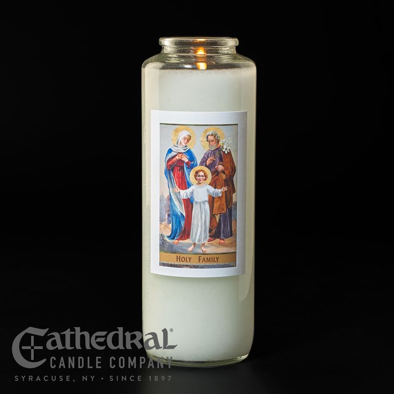 6 day Holy Family Devotional Candle 2122
