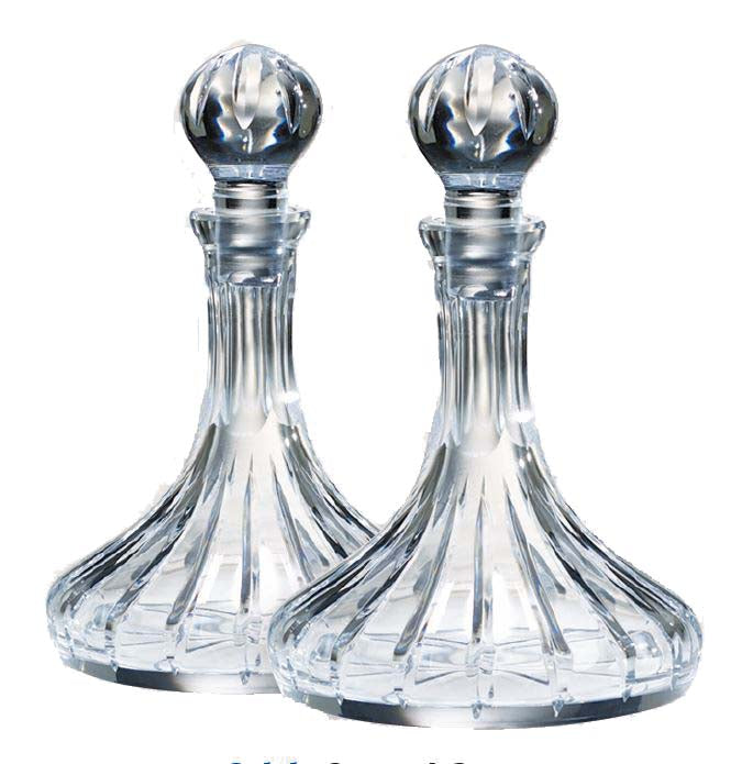 15 oz. Crystal Cruet Set K944