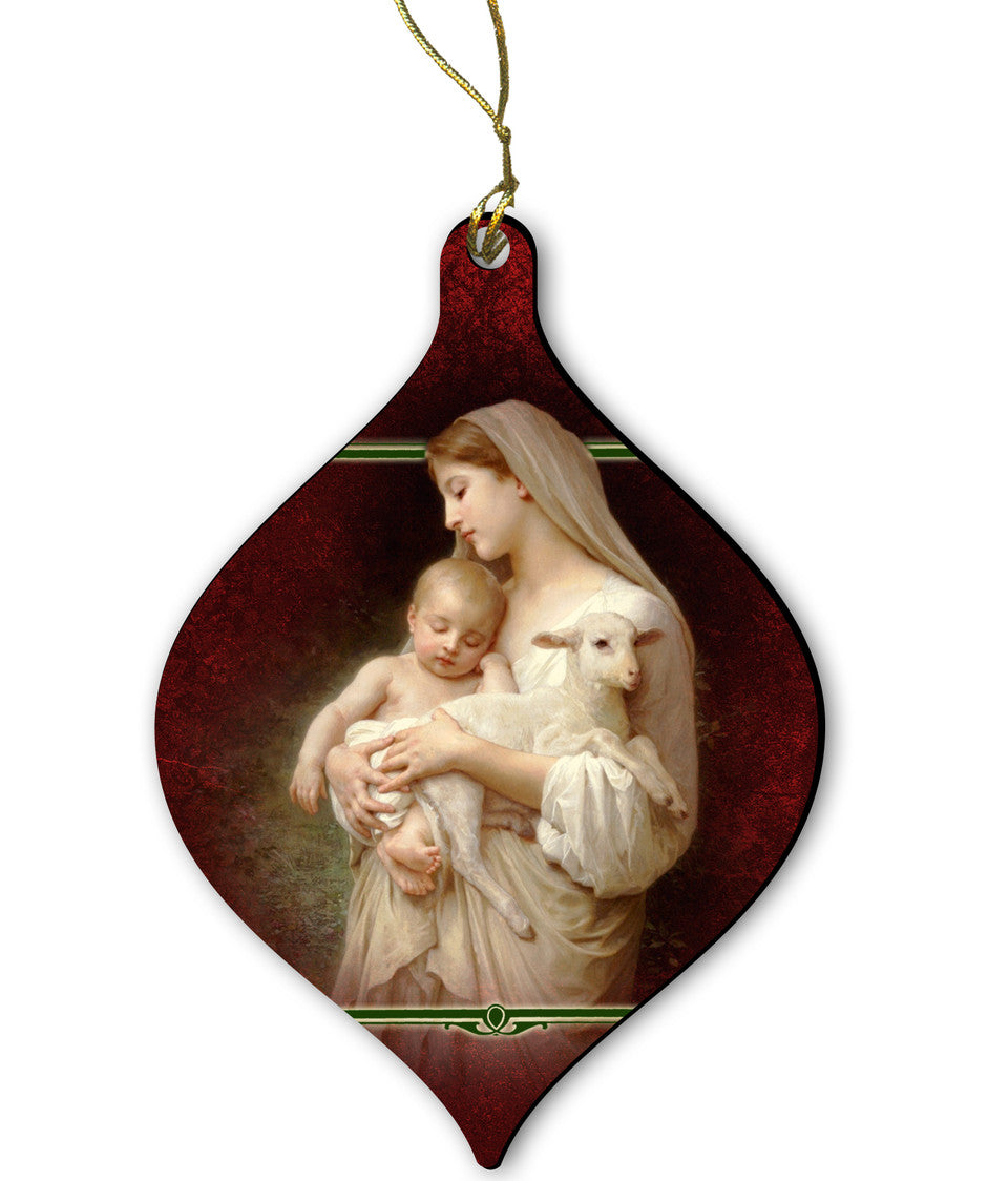 L'Innocence 6 inch Wood Ornament