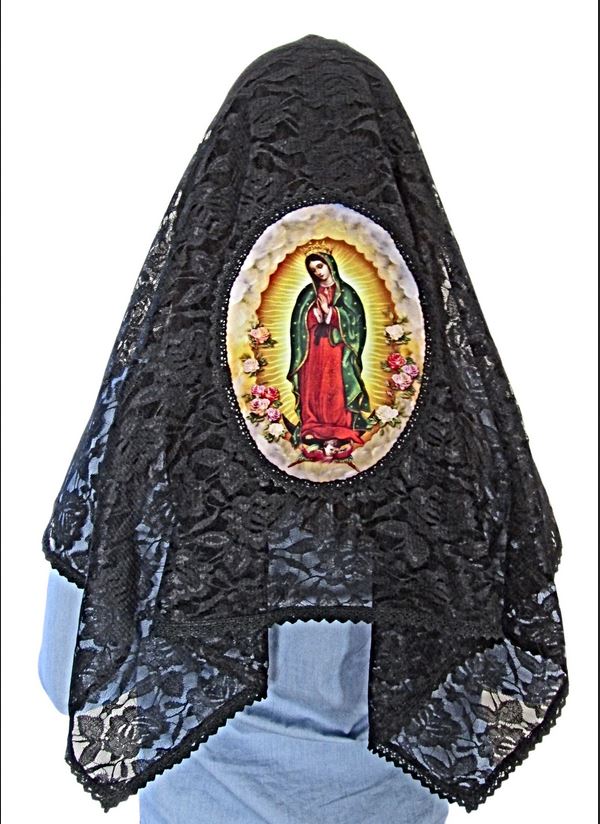 Our Lady's Lace Mantilla for Mass