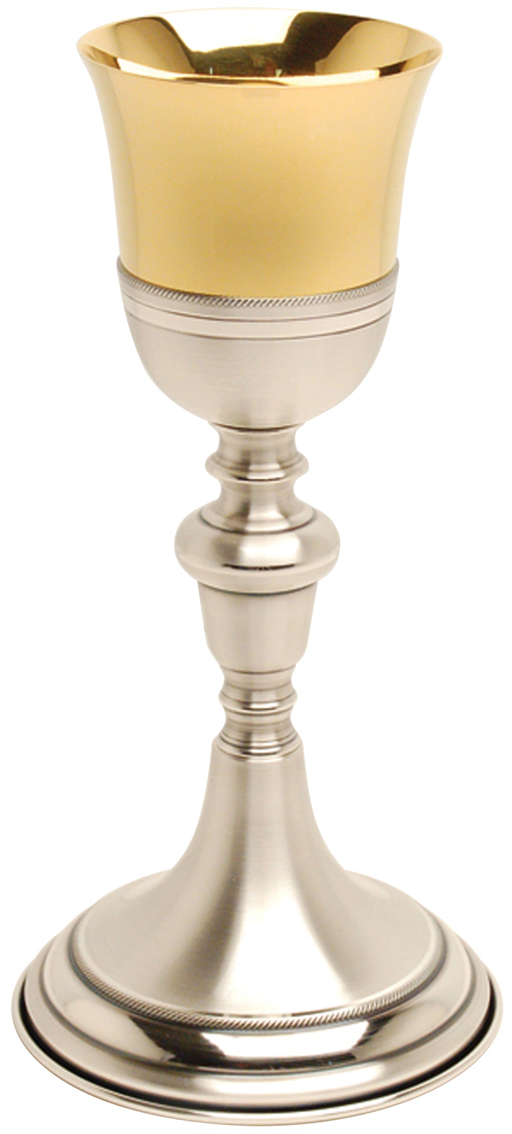 Tu-Tone Chalice with Tulip Cup K919