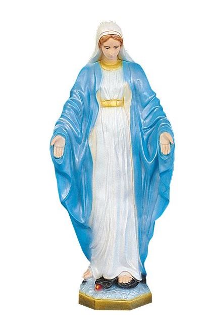 Outdoor Our Lady of Grace Statue in Full Color - 32 inch