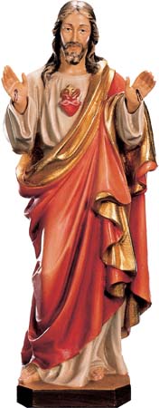 33cm Sacred Heart of Jesus Statue