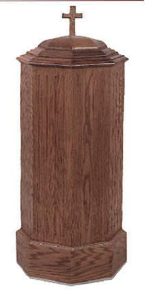 Octagon Baptismal Font no. W1100