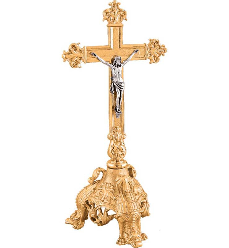 16 inch Baroque Altar Crucifix no 389-133S