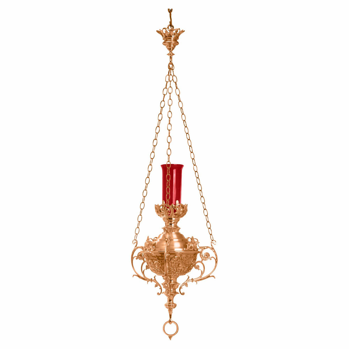 Baroque Hanging Sanctuary Lamp - 389-50B