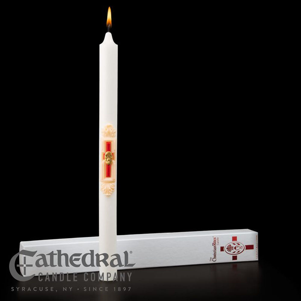 Christian Rites RCIA Deluxe Beeswax Candle 84303001