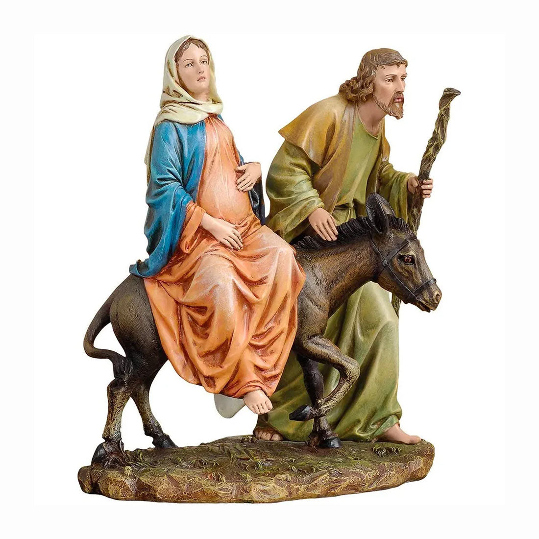 Journey to Bethlehem (La Posada) Statue