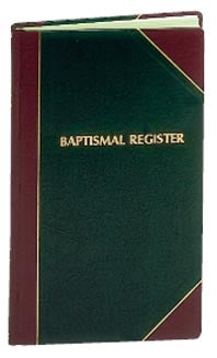 Baptismal Register Standard Size no. 103