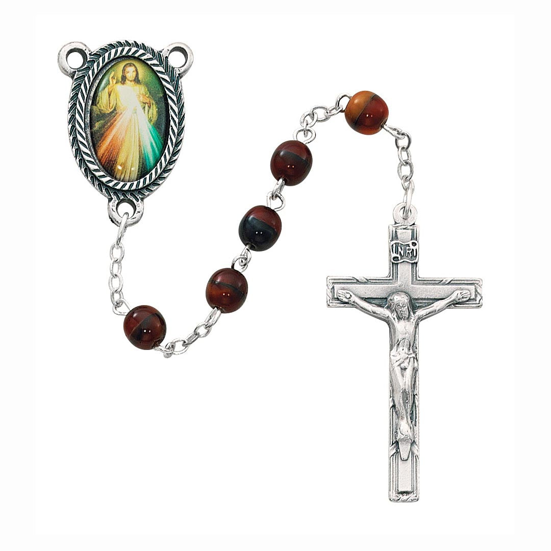 Divine Mercy Rosary or Chaplet with Photo Center no. 363R