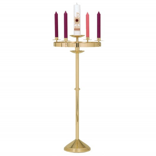Combination Advent Wreath and Paschal Candle Stand - K556
