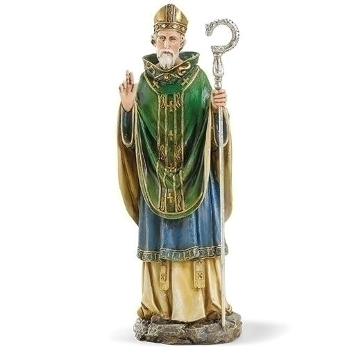 Saint Patrick Statue - 10.5 inches Tall