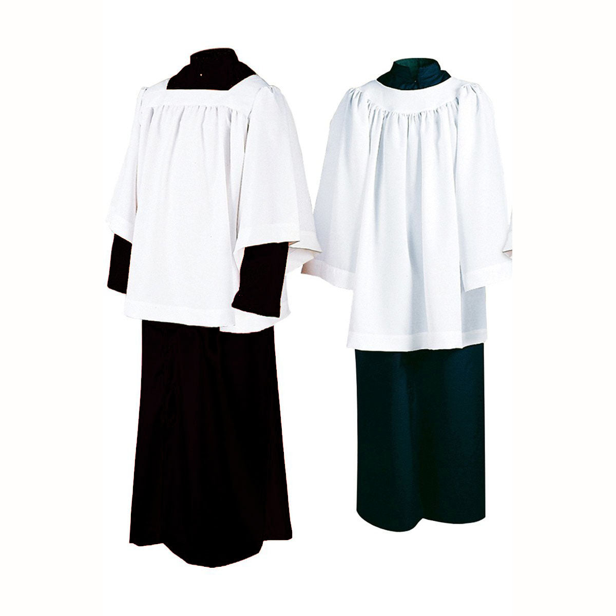 Black Roman Altar Server Cassocks - no. 215