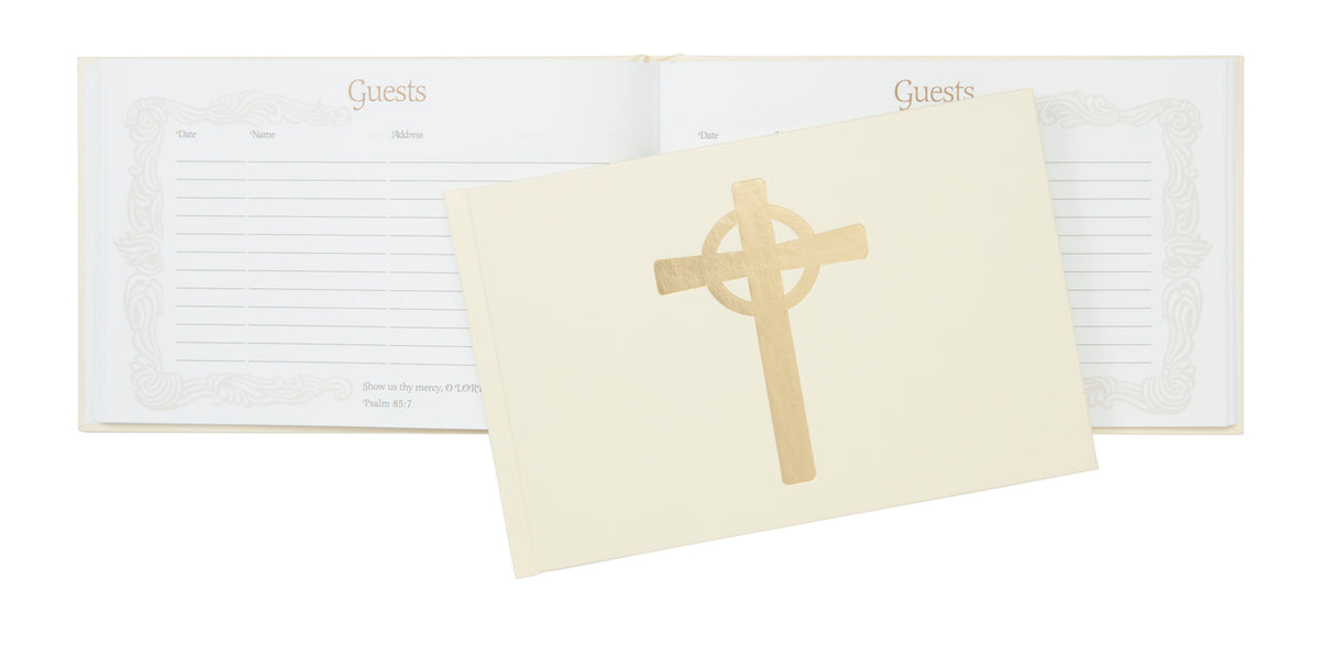 Guest Book in White no. WHGUEST