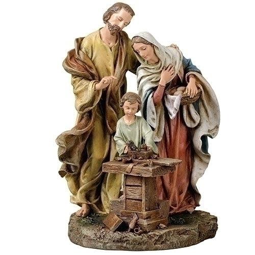Holy Family in Carpenter Shop Statue