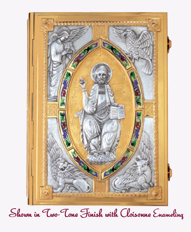 Deluxe Metal Book of the Gospel Cover no. 4500