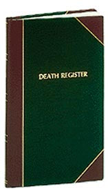 Death Register Standard Size no. 193