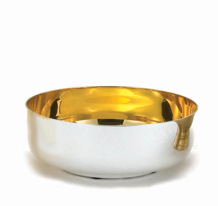 Silver Plated Open Cibora or Bowl Paten B49S