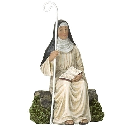 St Monica 3.5 inch boxed figure and holy card