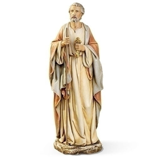 Saint Peter 10 inch Statue - Renaissance Collection