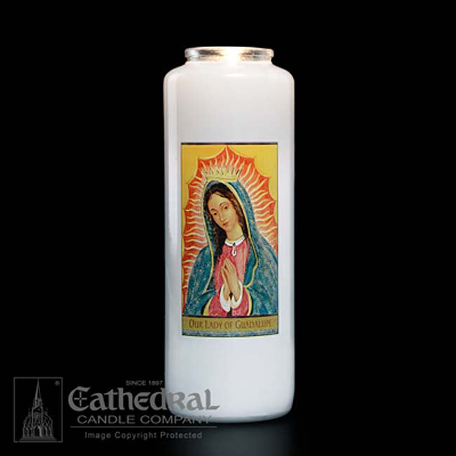 6 day Our Lady of Guadalupe Devotional Candle
