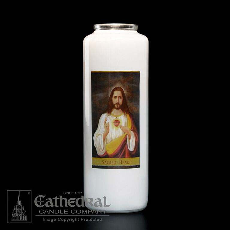 6 day Sacred Heart of Jesus Devotional Candle