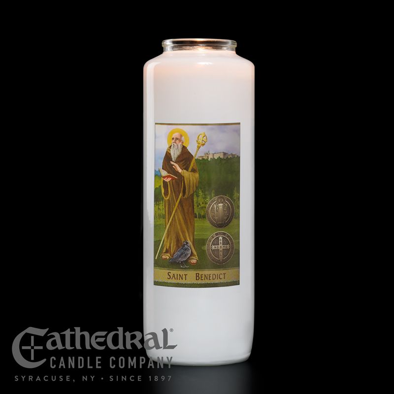 6 day St Benedict Devotional Candle 2118