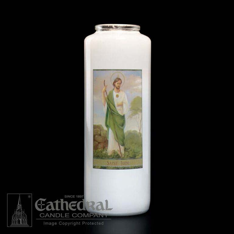 6 day St Jude Devotional Globe Candle