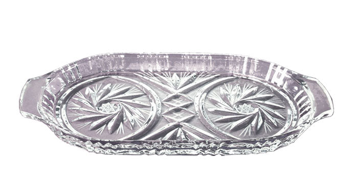 Lead Crystal Cruet Tray K959