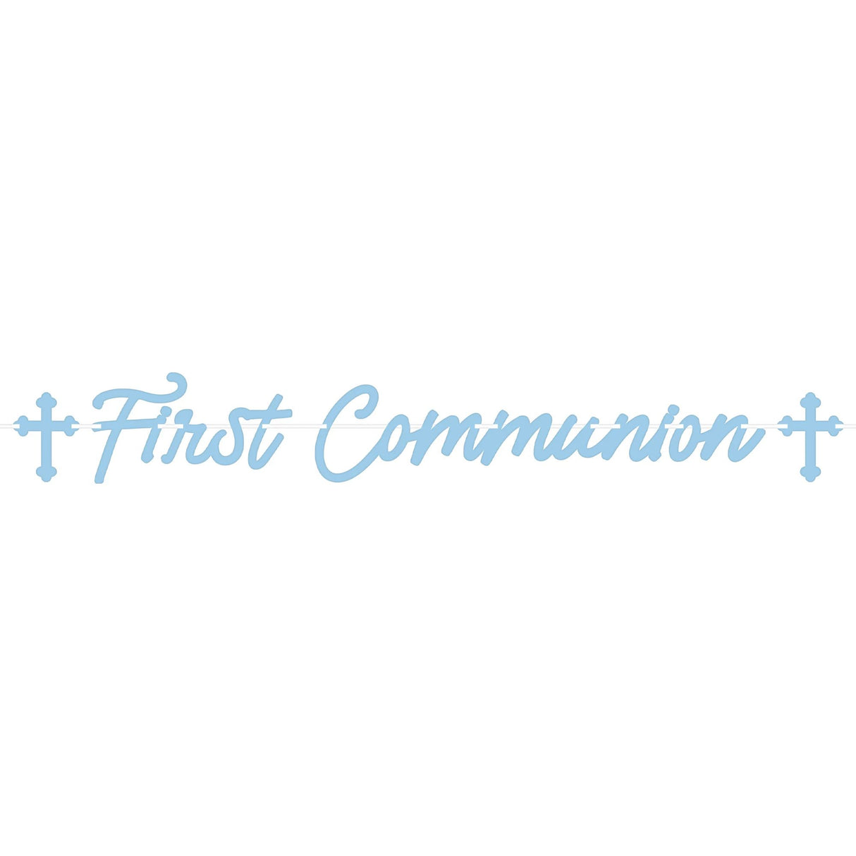 10ft Blue First Communion Banner