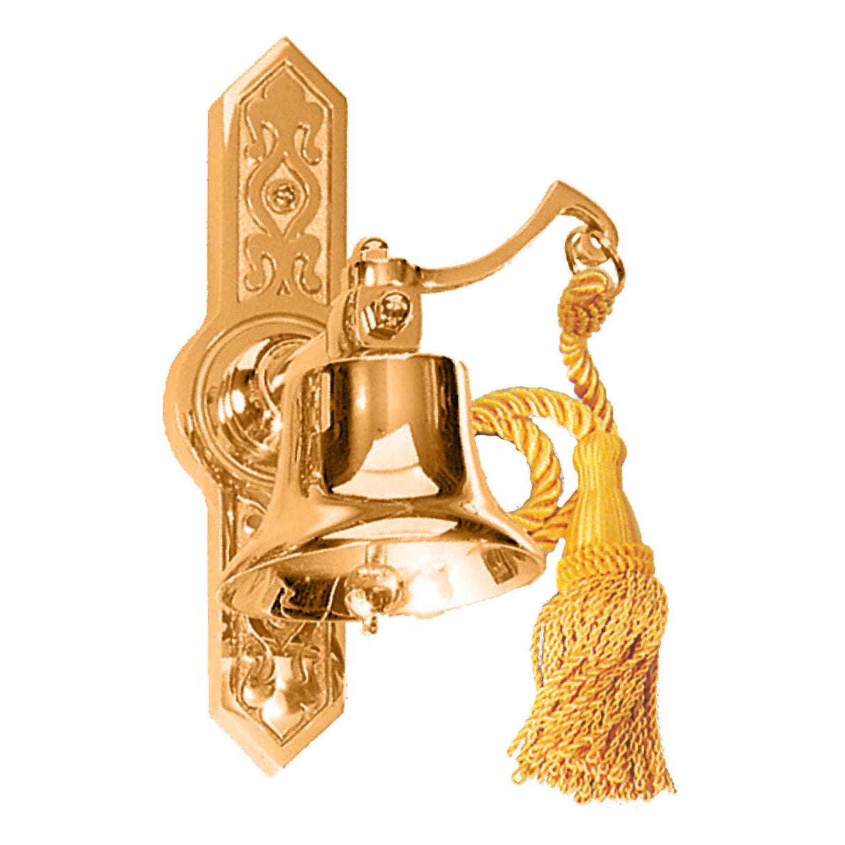 Sanctuary Wall Bell with Cord Pull - no. 2530-43